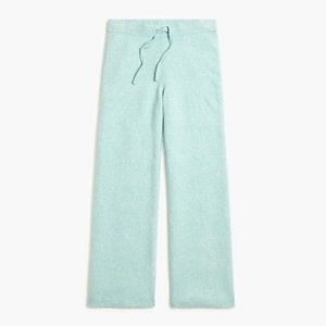 J. Crew Light Teal Sweater Pants